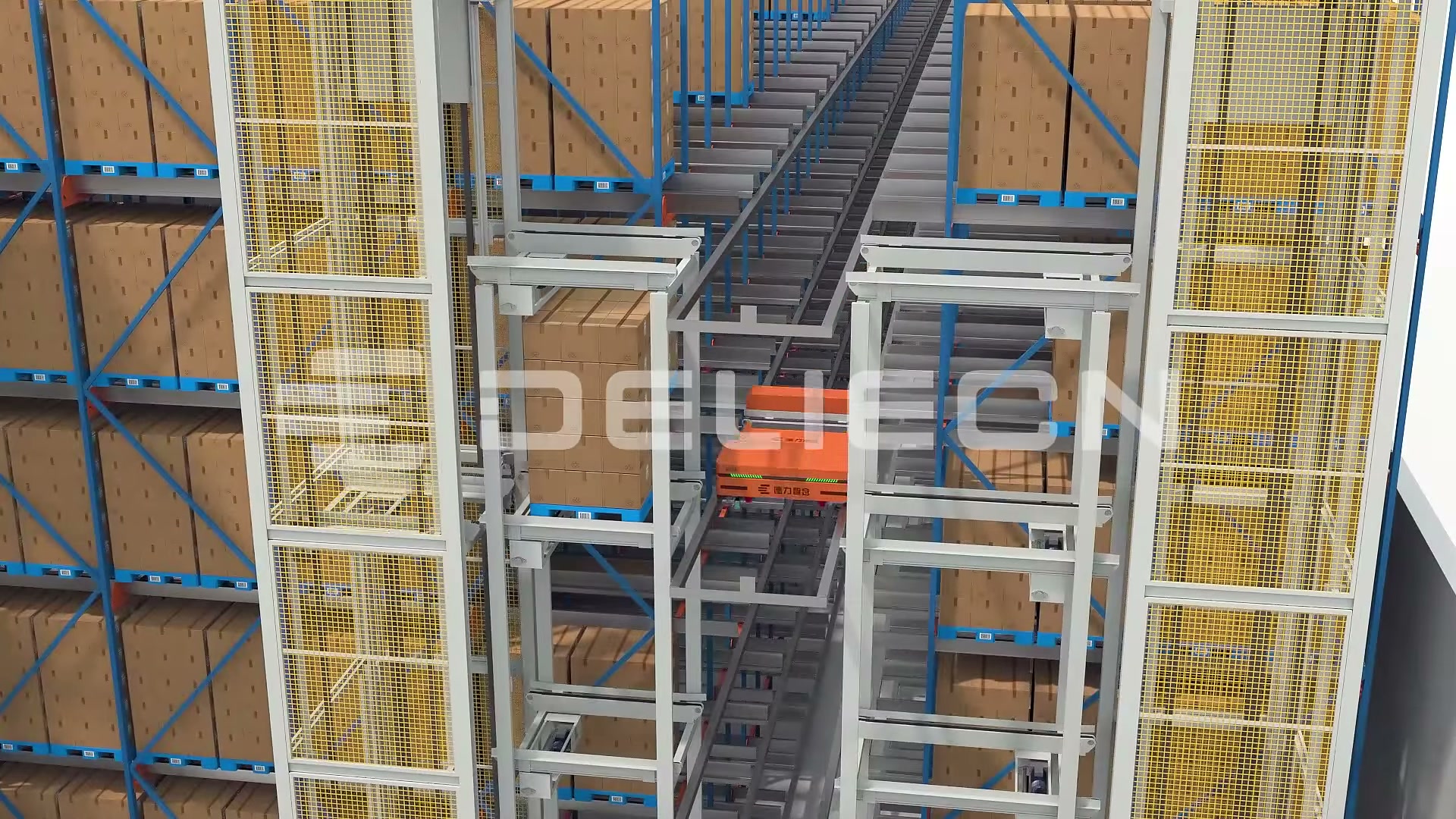 Pallet Parent-Child Shuttle Robot